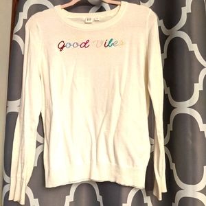 Gap sweater